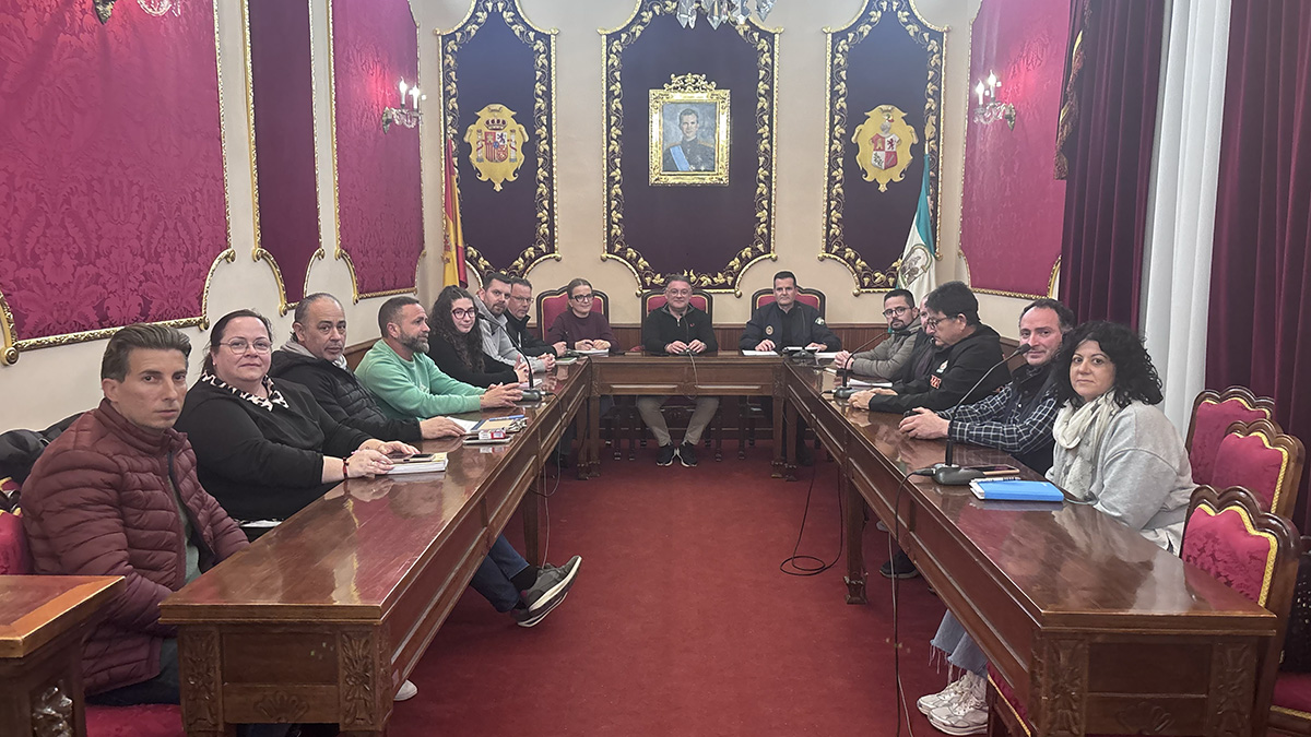 El Ayuntamiento de Berja y las Hermandades coordinan los preparativos de la Semana Santa 2026